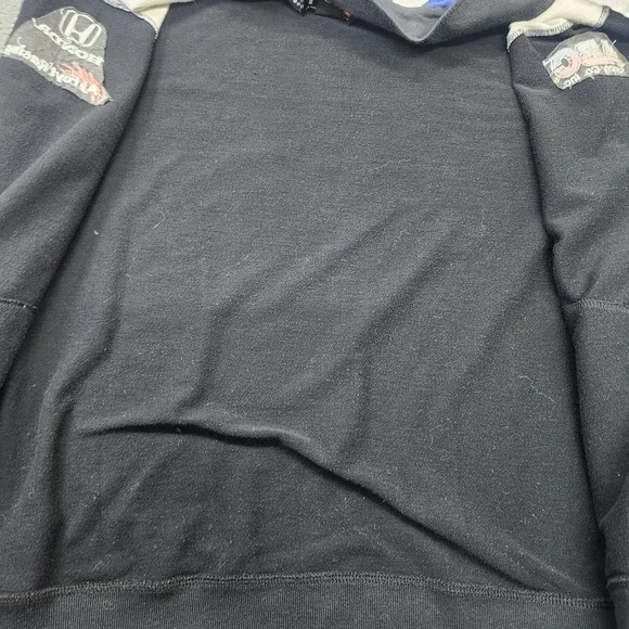 AJ Foyt Racing Jacket Mens L Black IndyCar Racing Honda Full Zip ABC Supply Co - Picture 5 of 10